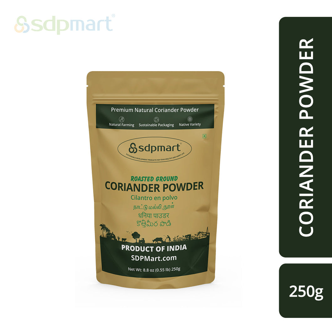 SDPMart Premium Natural Coriander Powder - 250 gms